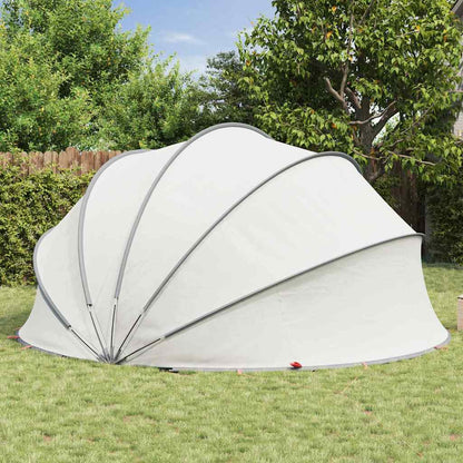 Pooldome Grijs en Oranje 472 x 460 x 229 cm