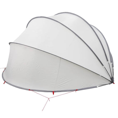 Pooldome Grijs en Oranje 472 x 460 x 229 cm
