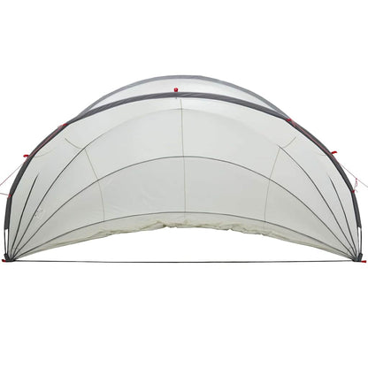 Pooldome Grijs en Oranje 472 x 460 x 229 cm