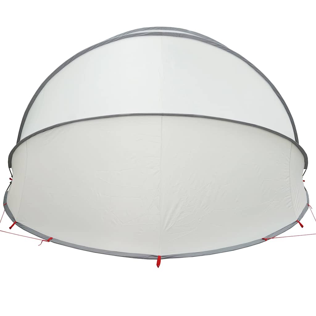 Pooldome Grijs en Oranje 472 x 460 x 229 cm