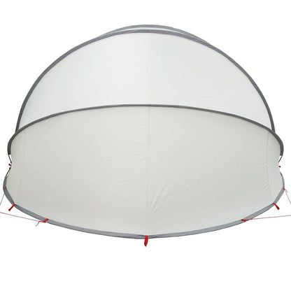 Pooldome Grijs en Oranje 472 x 460 x 229 cm