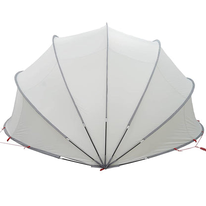 Pooldome Grijs en Oranje 472 x 460 x 229 cm