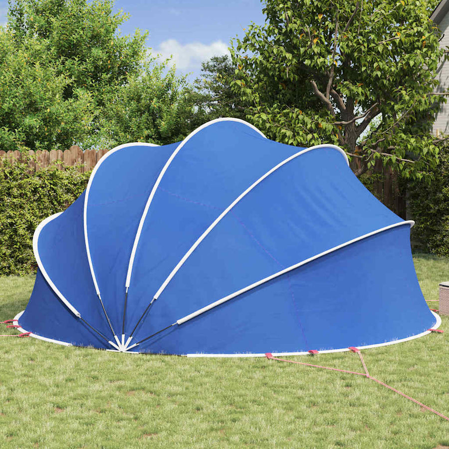 Pooldome Blauw 500 x 500 x 236 cm 185T polyester met PU-coating