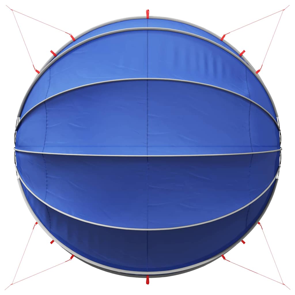 Pooldome Blauw 500 x 500 x 236 cm 185T polyester met PU-coating