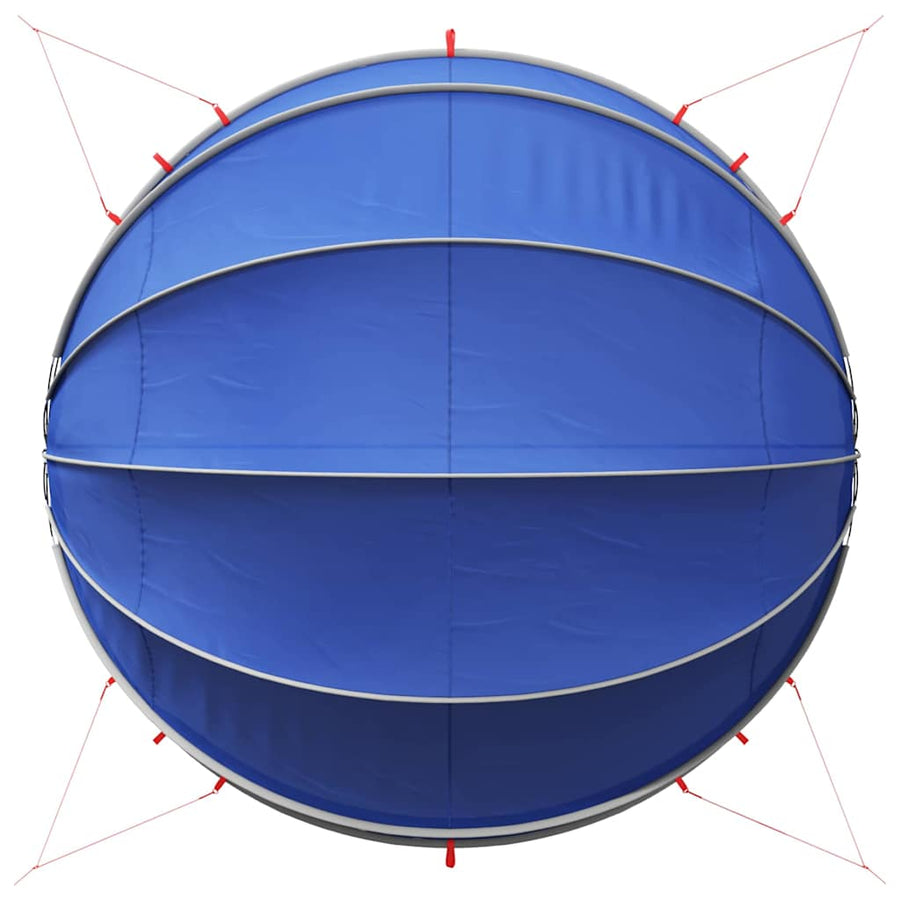 Pooldome Blauw 500 x 500 x 236 cm 185T polyester met PU-coating