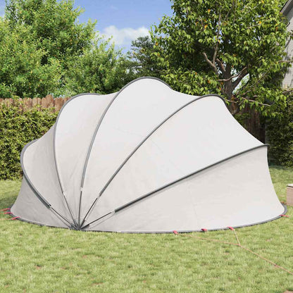 Pooldome Grijs en Oranje 500 x 500 x 236 cm