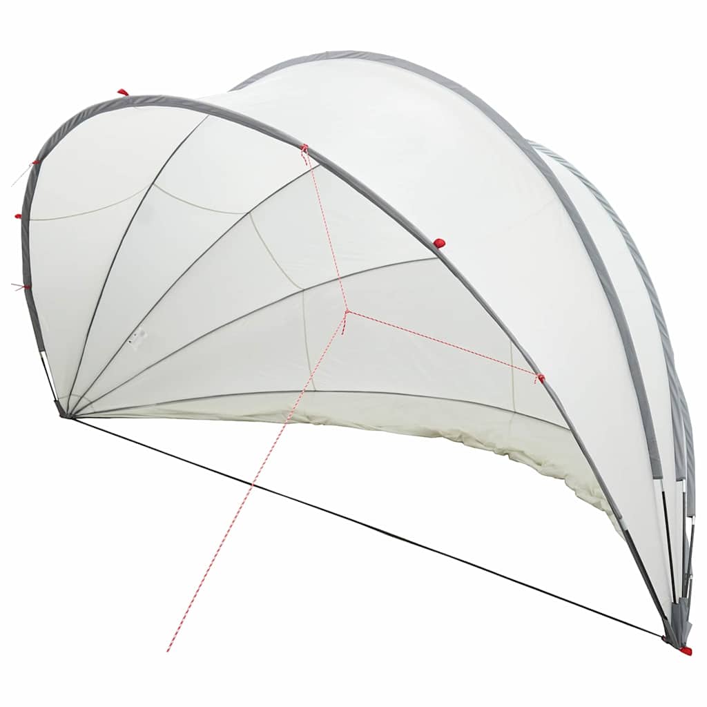Pooldome Grijs en Oranje 500 x 500 x 236 cm