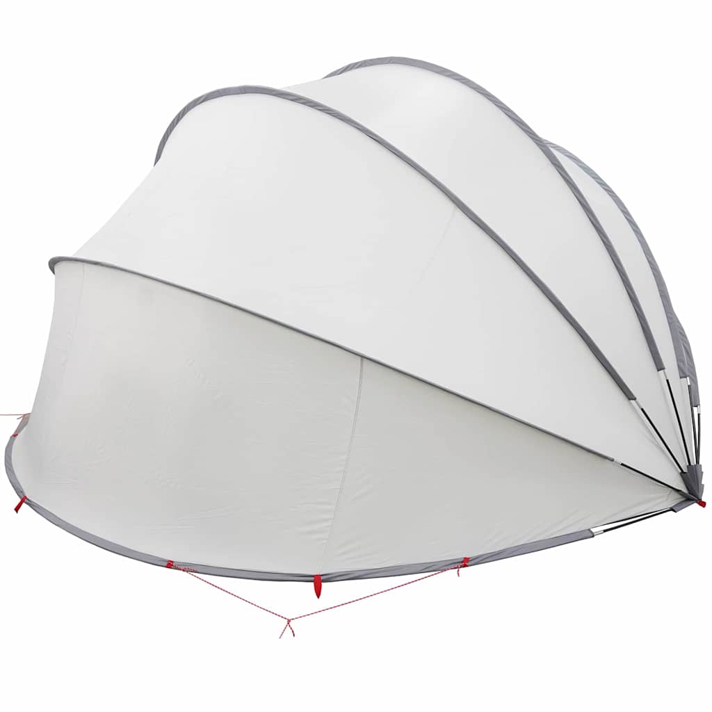Pooldome Grijs en Oranje 500 x 500 x 236 cm