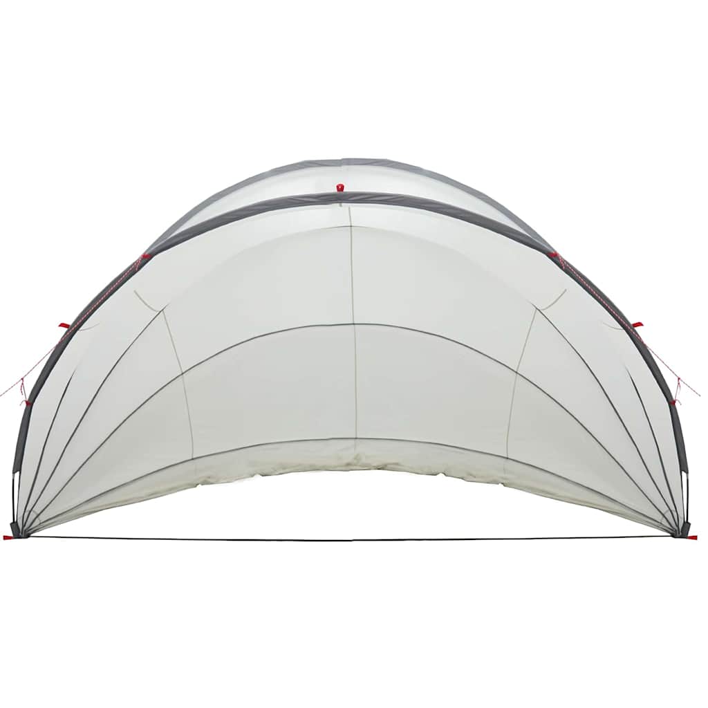 Pooldome Grijs en Oranje 500 x 500 x 236 cm