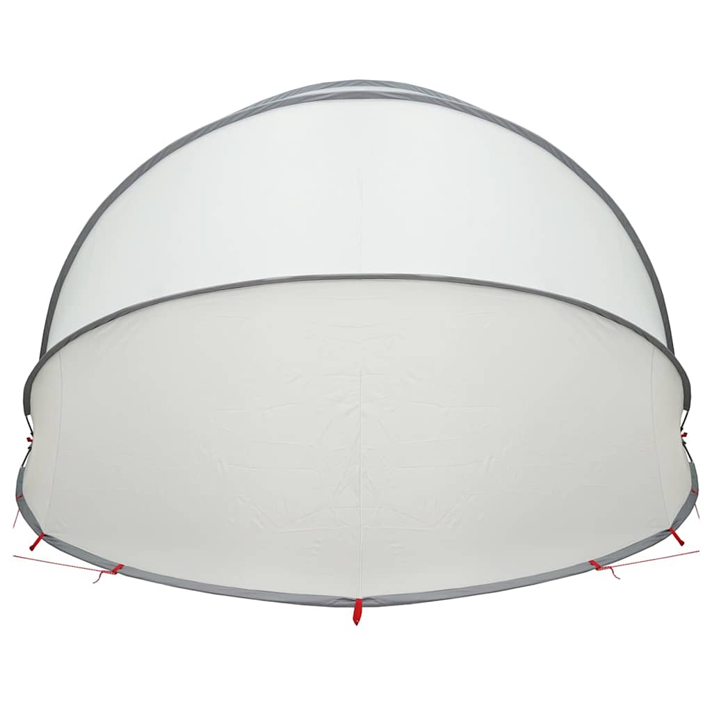 Pooldome Grijs en Oranje 500 x 500 x 236 cm