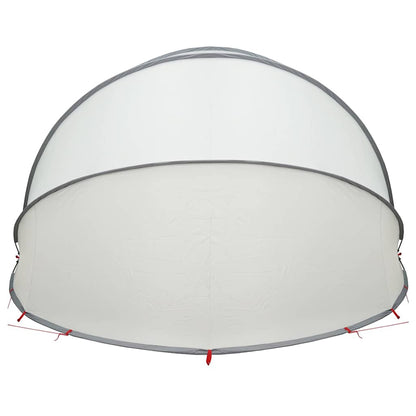 Pooldome Grijs en Oranje 500 x 500 x 236 cm