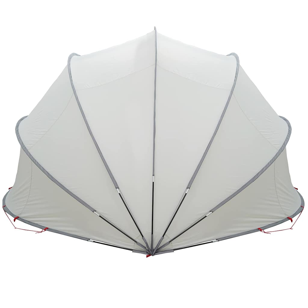 Pooldome Grijs en Oranje 500 x 500 x 236 cm