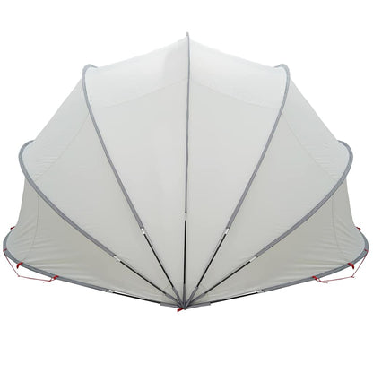 Pooldome Grijs en Oranje 500 x 500 x 236 cm