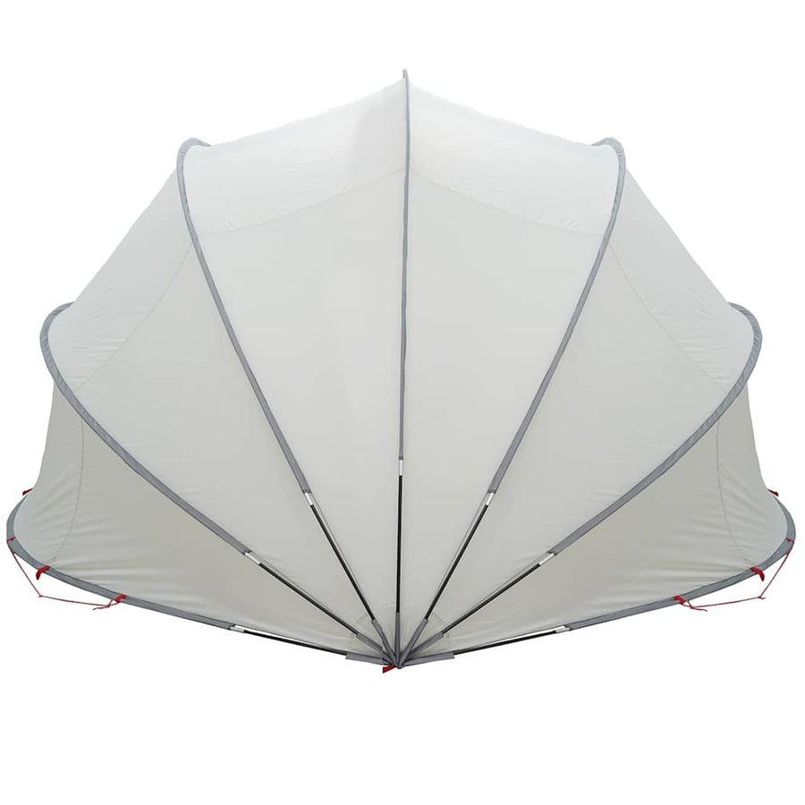 Pooldome Grijs en Oranje 500 x 500 x 236 cm