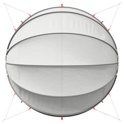 Pooldome Grijs en Oranje 500 x 500 x 236 cm
