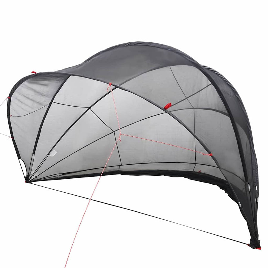 Pooldome 500 x 500 x 236 cm 185T polyester met PU-coating Zwart