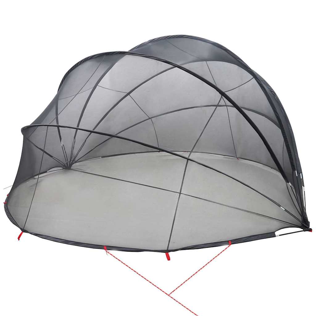 Pooldome 500 x 500 x 236 cm 185T polyester met PU-coating Zwart
