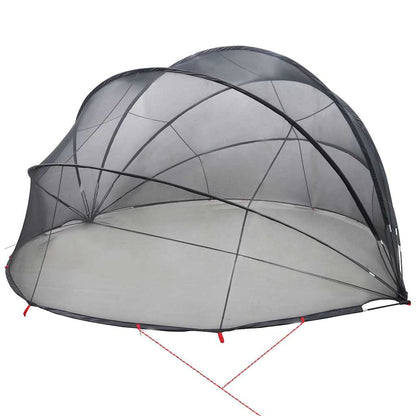 Pooldome 500 x 500 x 236 cm 185T polyester met PU-coating Zwart