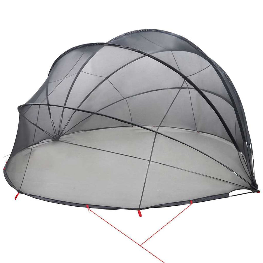 Pooldome 500 x 500 x 236 cm 185T polyester met PU-coating Zwart