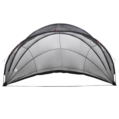 Pooldome 500 x 500 x 236 cm 185T polyester met PU-coating Zwart