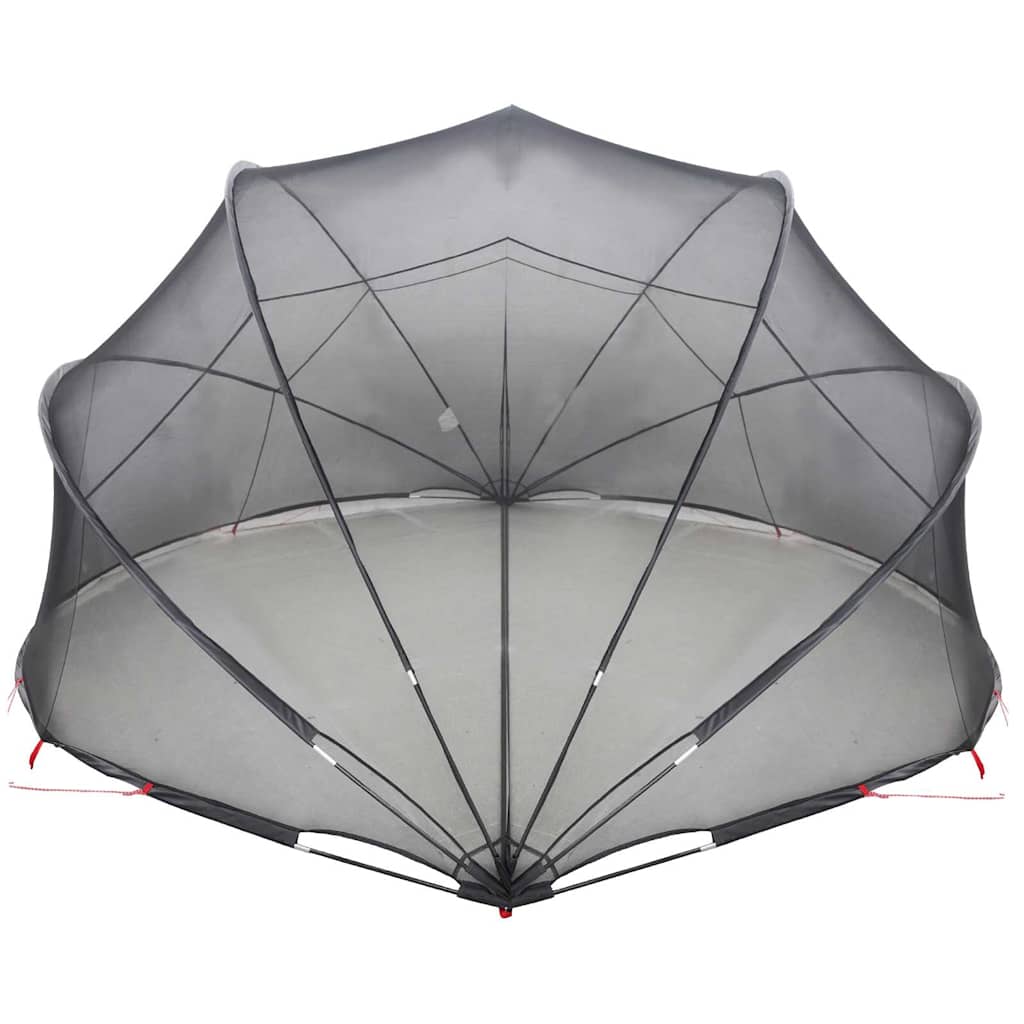 Pooldome 500 x 500 x 236 cm 185T polyester met PU-coating Zwart