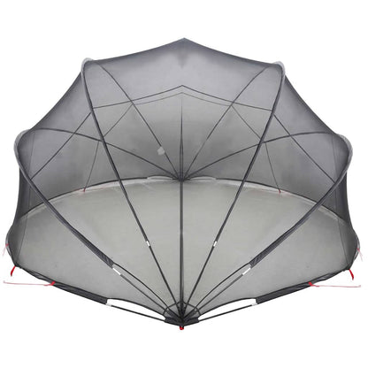 Pooldome 500 x 500 x 236 cm 185T polyester met PU-coating Zwart
