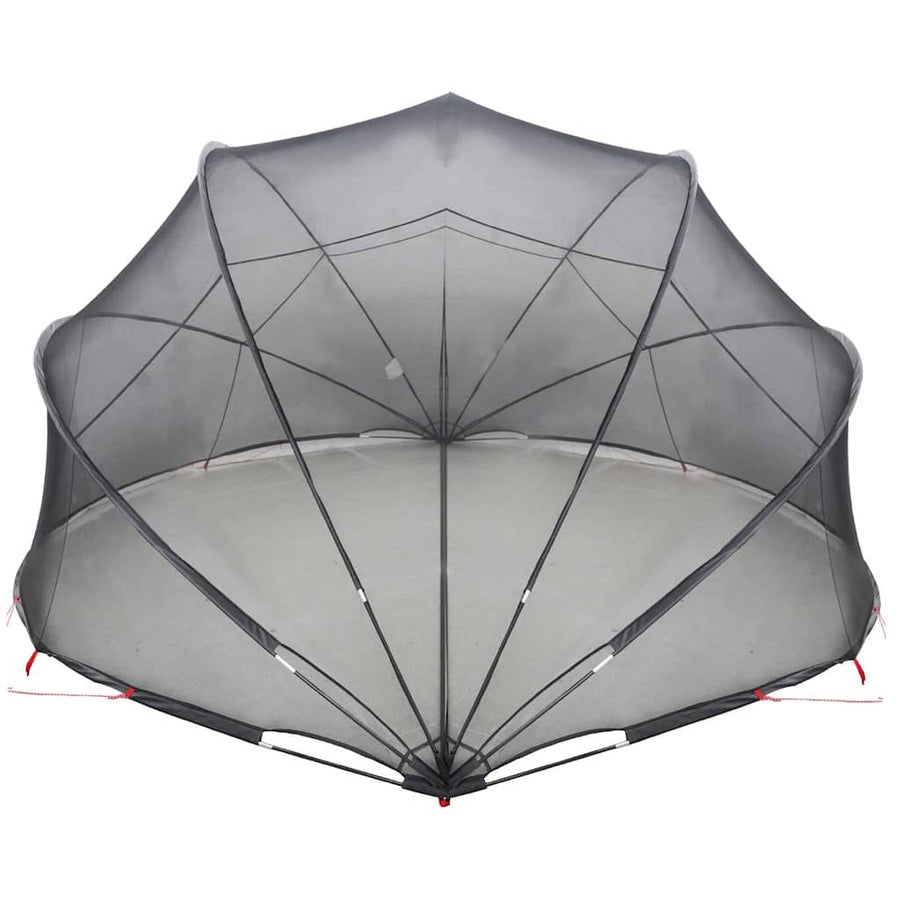 Pooldome 500 x 500 x 236 cm 185T polyester met PU-coating Zwart