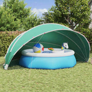 Pooldome 546x516x250 cm groen polyester
