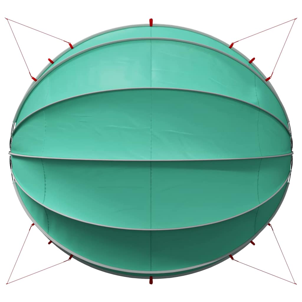 Pooldome Groen 546 x 516 x 250 cm 185T polyester met PU-coating