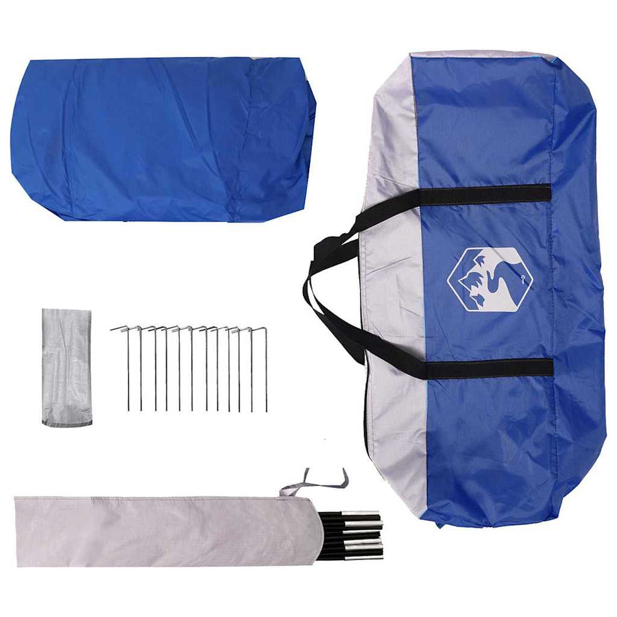 Pooldome Blauw 546 x 516 x 250 cm 185T polyester met PU-coating
