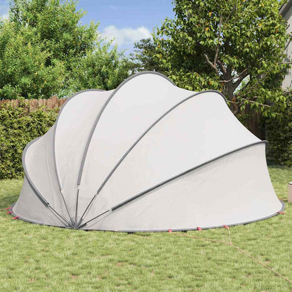 Pooldome Grijs en Oranje 546 x 516 x 250 cm