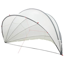 Pooldome Grijs en Oranje 546 x 516 x 250 cm