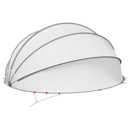 Pooldome Grijs en Oranje 546 x 516 x 250 cm