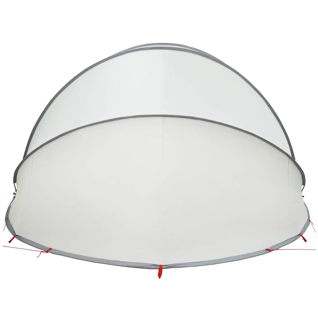 Pooldome Grijs en Oranje 546 x 516 x 250 cm