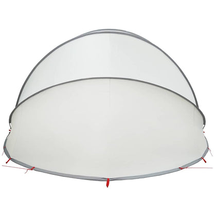 Pooldome Grijs en Oranje 546 x 516 x 250 cm