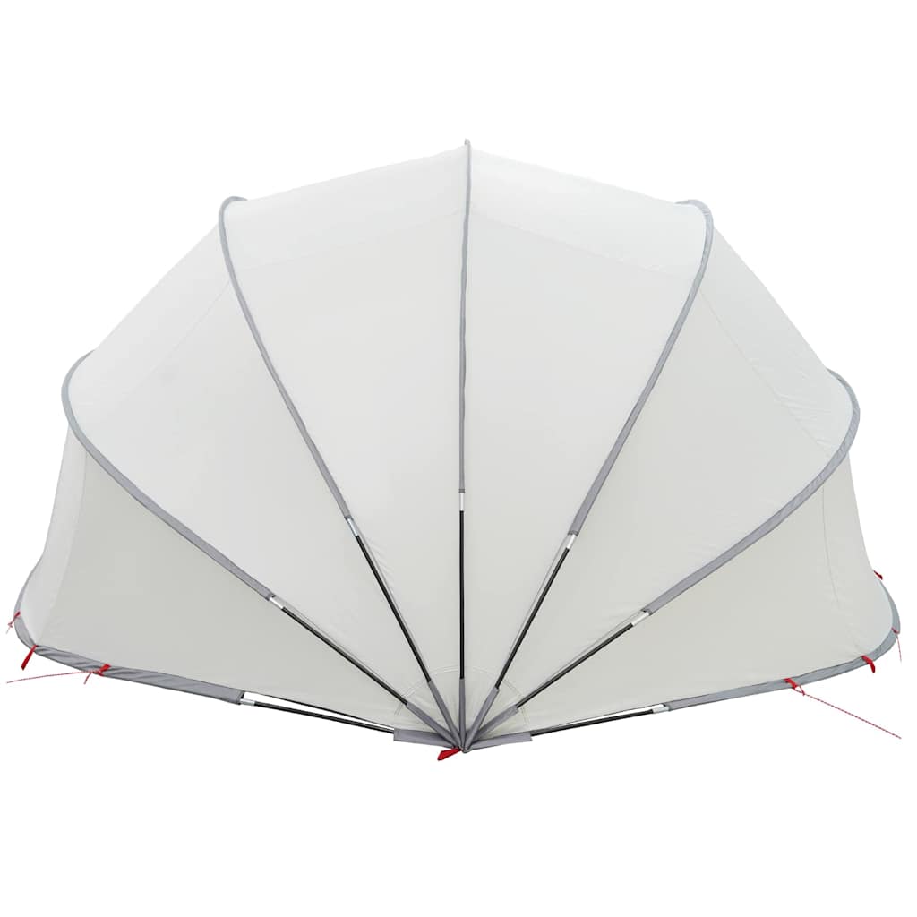 Pooldome Grijs en Oranje 546 x 516 x 250 cm