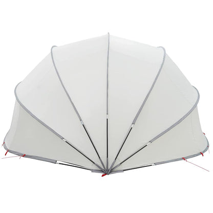 Pooldome Grijs en Oranje 546 x 516 x 250 cm