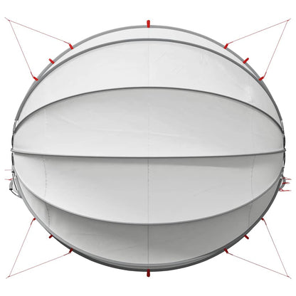 Pooldome Grijs en Oranje 546 x 516 x 250 cm