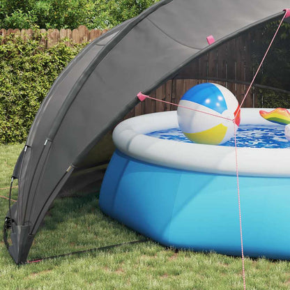 Pooldome Zwart 546 x 516 x 250 cm 185T polyester met PU-coating