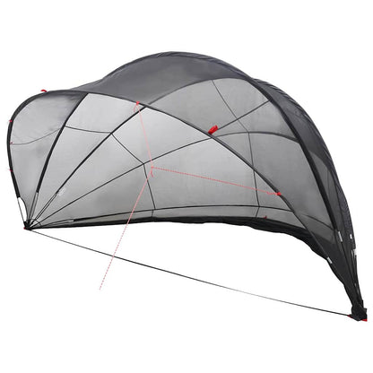 Pooldome Zwart 546 x 516 x 250 cm 185T polyester met PU-coating