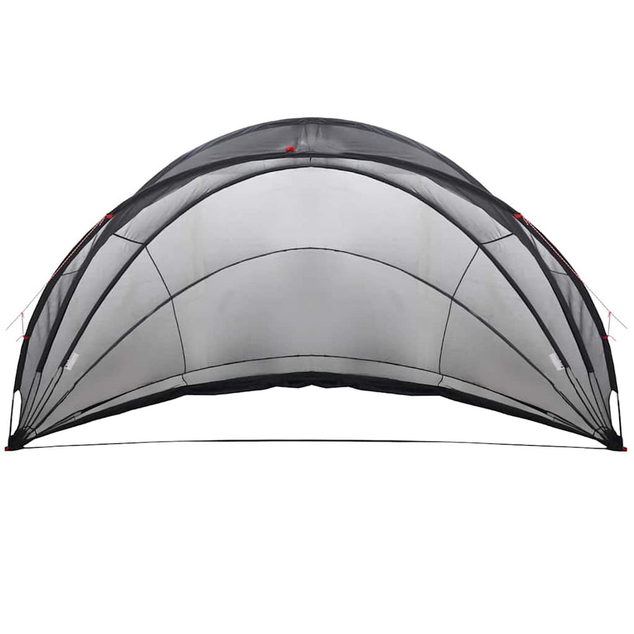 Pooldome 546 x 516 x 250 cm 185T polyester met PU-coating Zwart