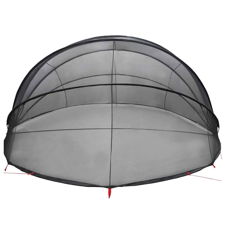 Pooldome 546 x 516 x 250 cm 185T polyester met PU-coating Zwart