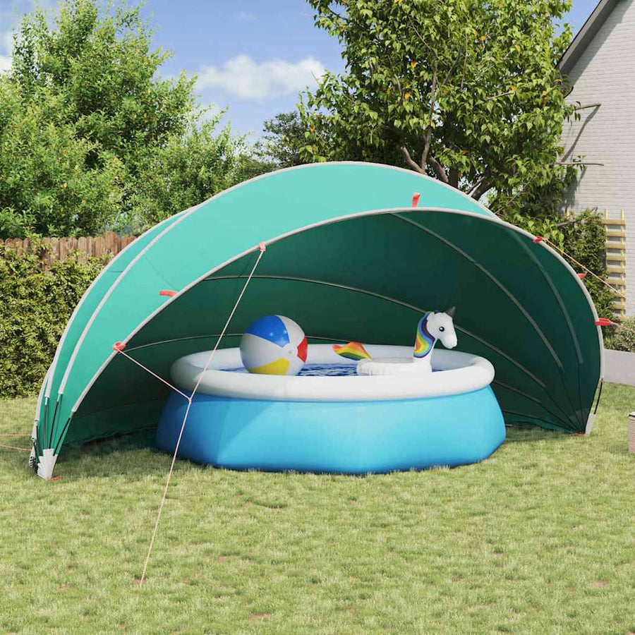 Pooldome Groen 592 x 590 x 275 cm 185T polyester met PU-coating