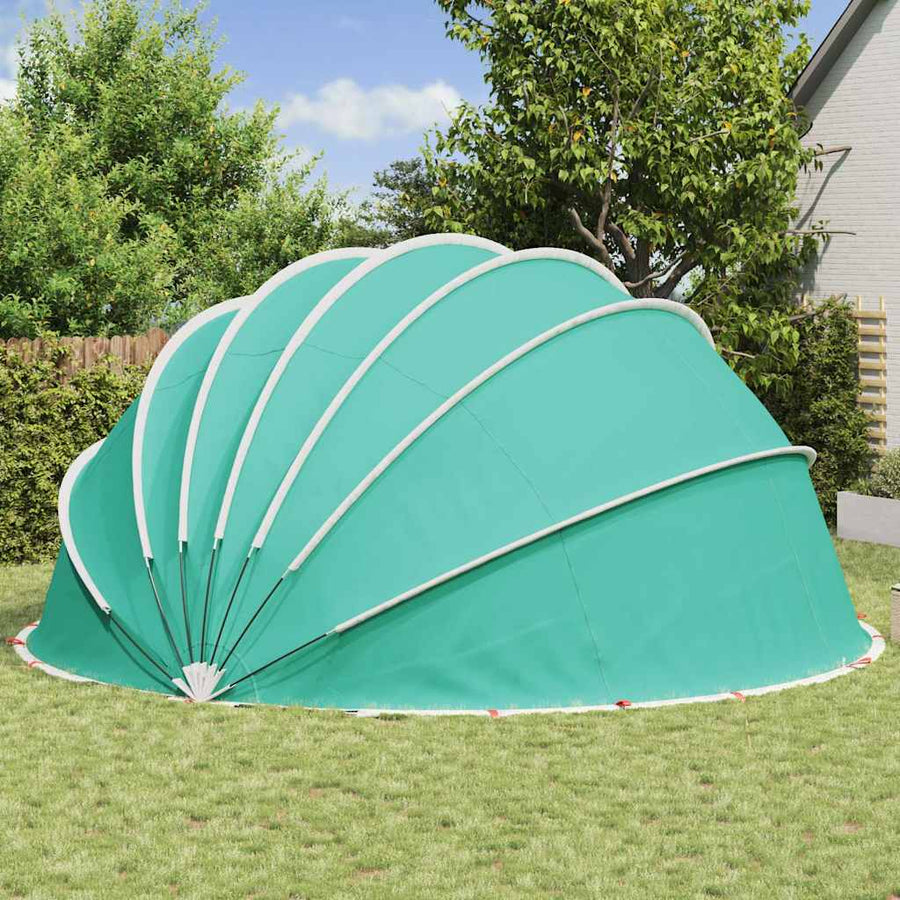 Pooldome Groen 592 x 590 x 275 cm 185T polyester met PU-coating