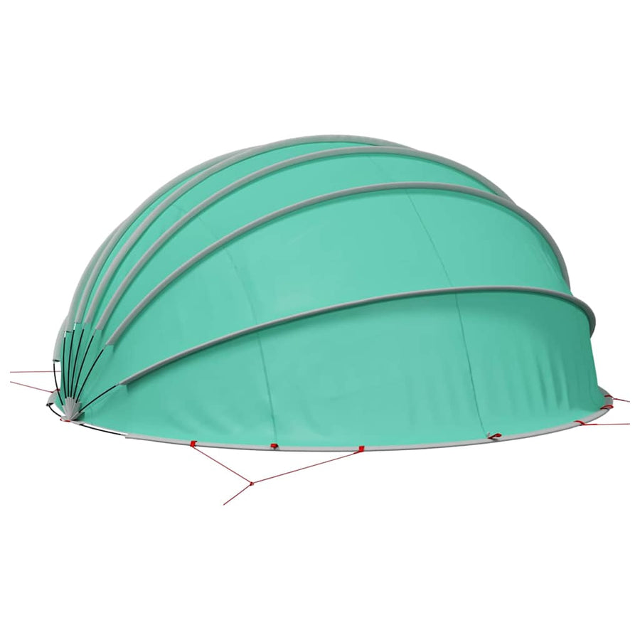 Pooldome Groen 592 x 590 x 275 cm 185T polyester met PU-coating