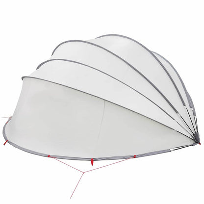 Pooldome Grijs en Oranje 592 x 590 x 275 cm
