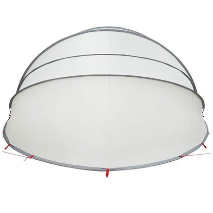 Pooldome Grijs en Oranje 592 x 590 x 275 cm