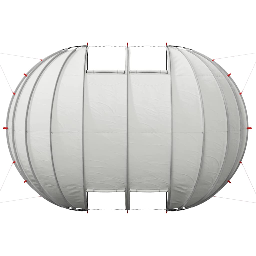 Zwembad Tent Koepel Grijs 538 x 440 x 204 cm