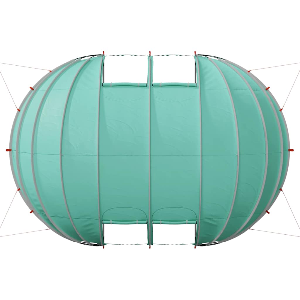Zwembad Tent Koepel Groen 640 x 432 x 205 cm