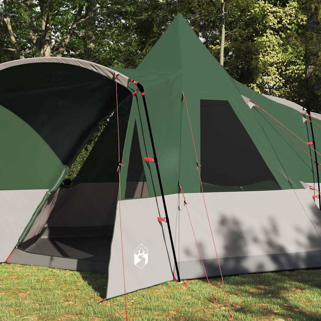 Teepee Tent met dak met opslag Groen 720 x 465 x 295 cm